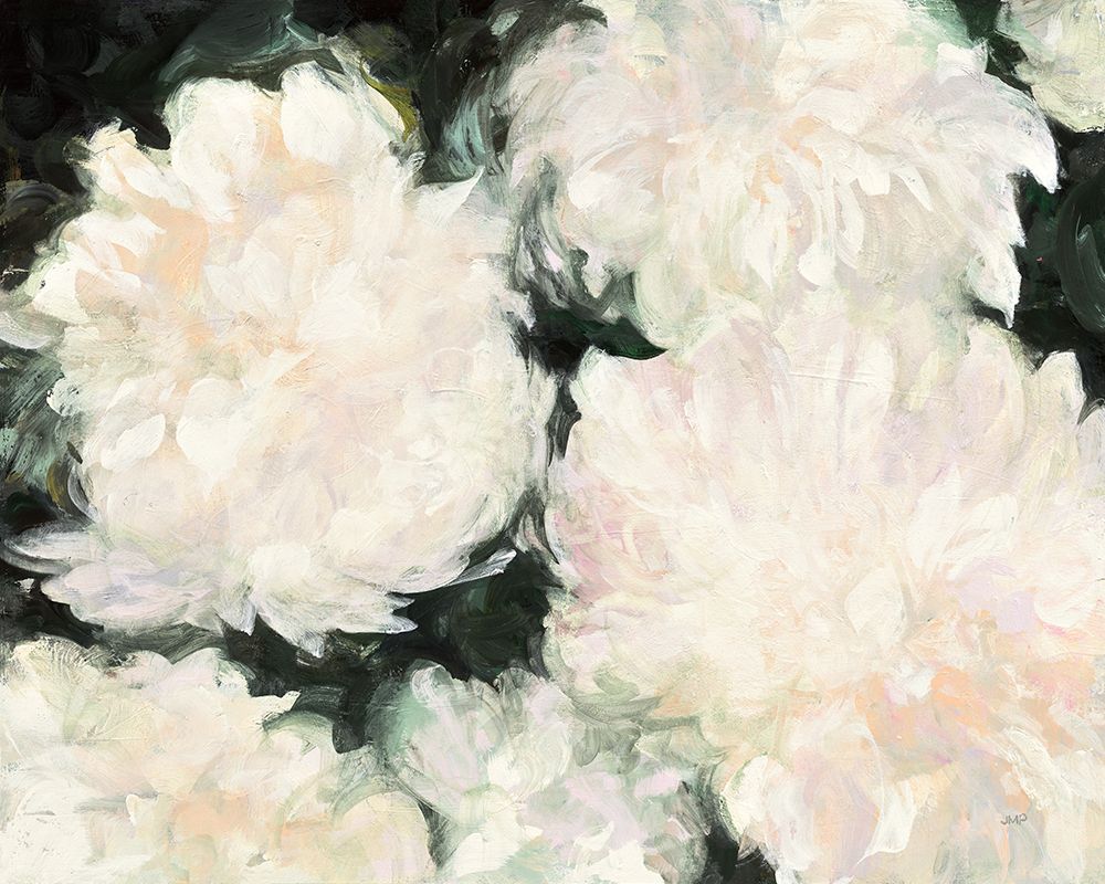 Blushing Summer I on Black art print by Julia Purinton for $57.95 CAD