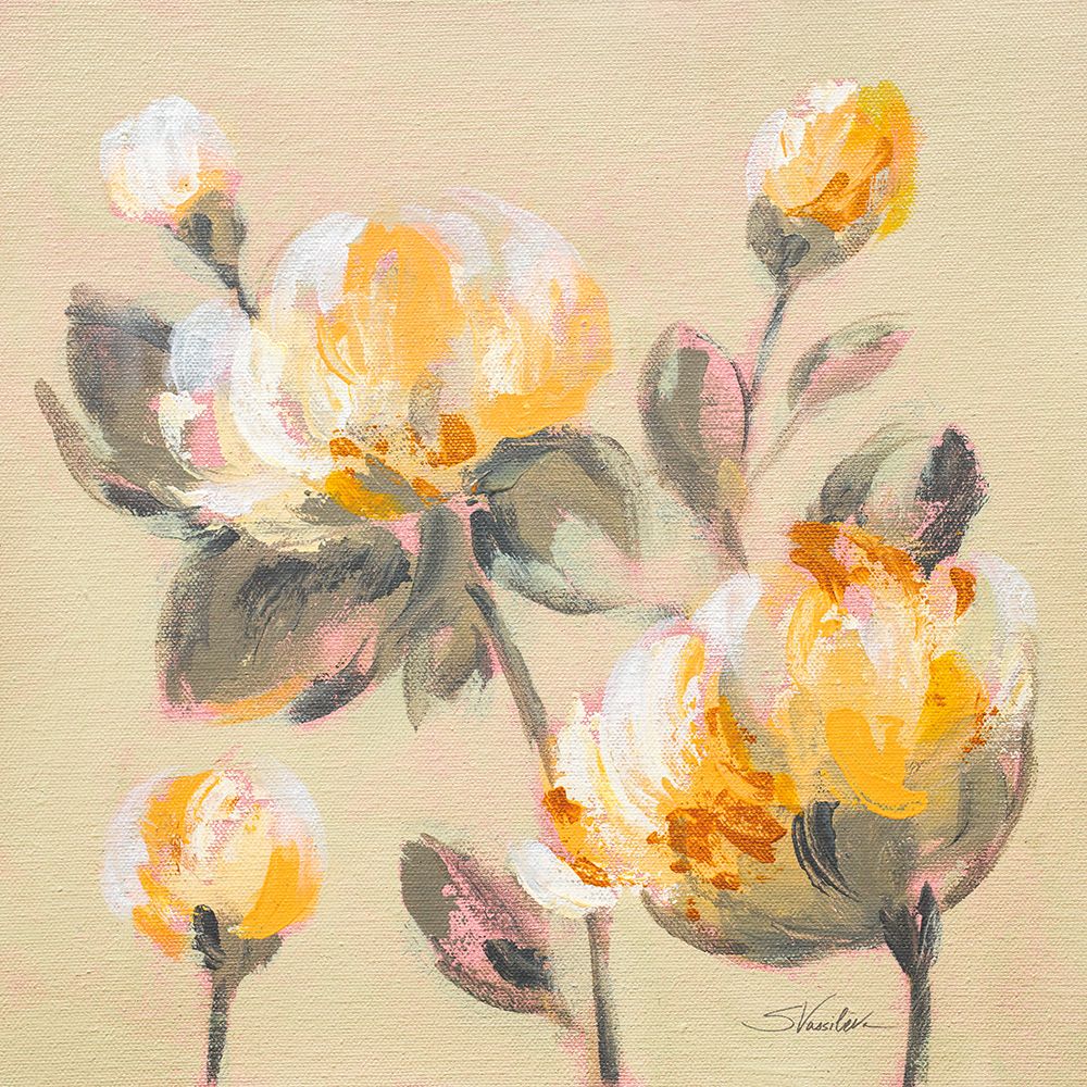 Blooming Peony II art print by Silvia Vassileva for $57.95 CAD