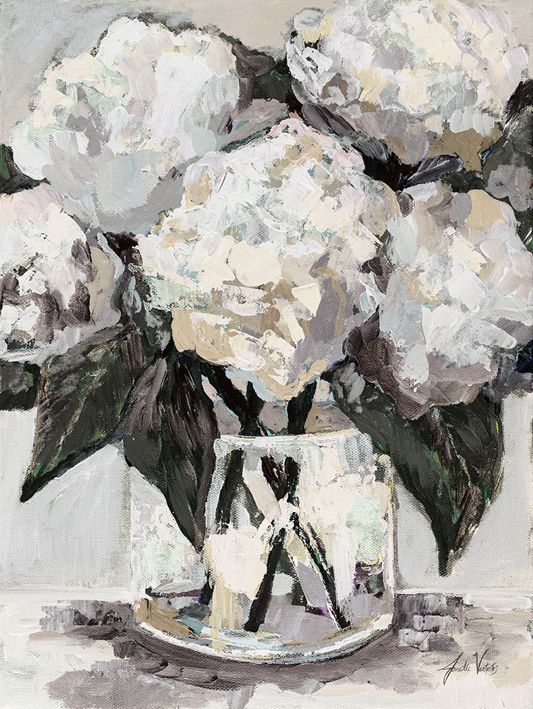 Beach House Bouquet Neutral art print by Jeanette Vertentes for $57.95 CAD