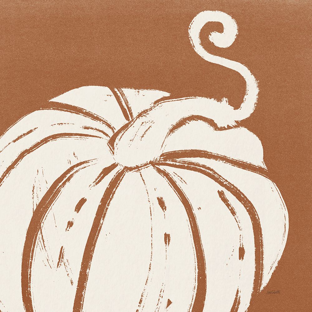 Autumn Tones VI Dark Orange art print by Anne Tavoletti for $57.95 CAD