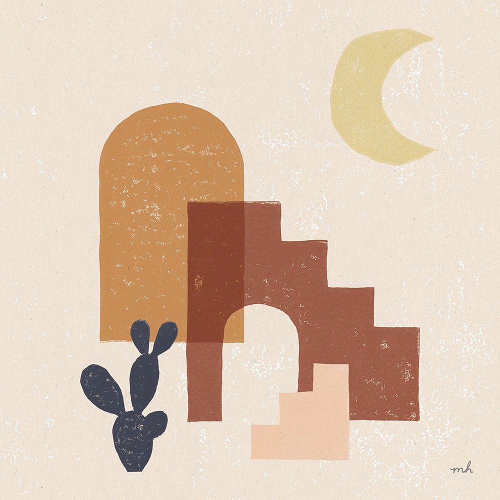 Desert Arches I Sq art print by Moira Hershey for $57.95 CAD
