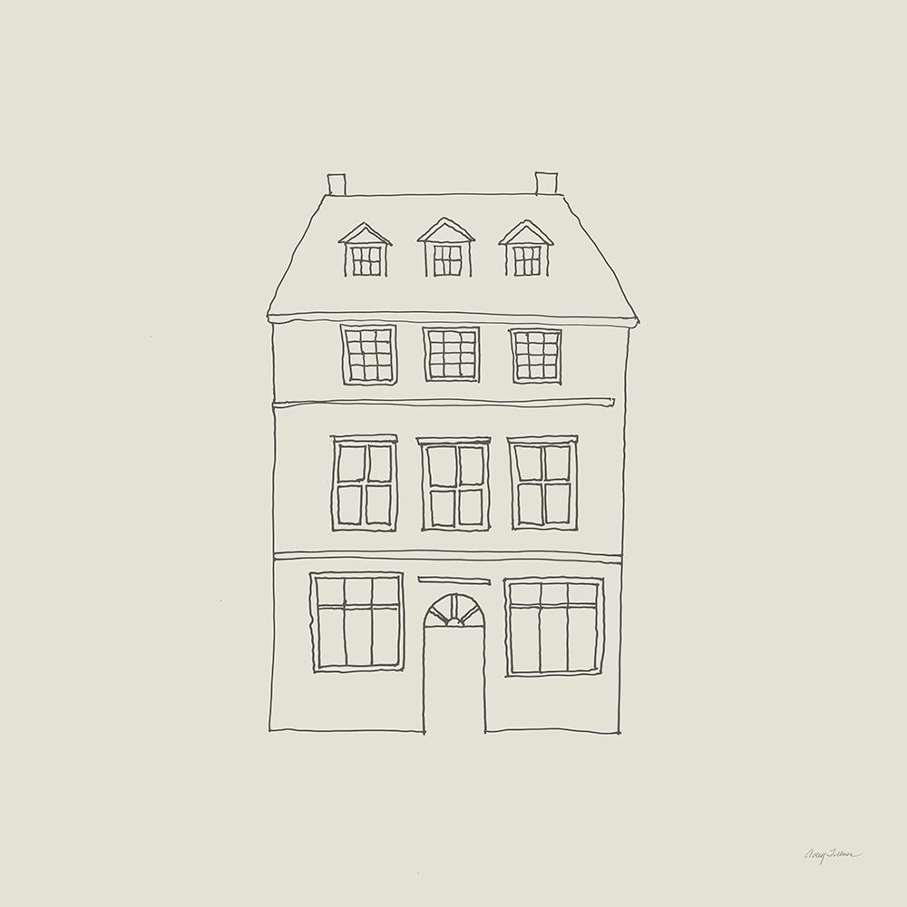 Buildings of London IV Sq art print by Avery Tillmon for $57.95 CAD