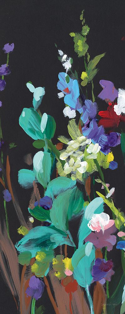Brightness Flowering Panel I art print by Danhui Nai for $57.95 CAD