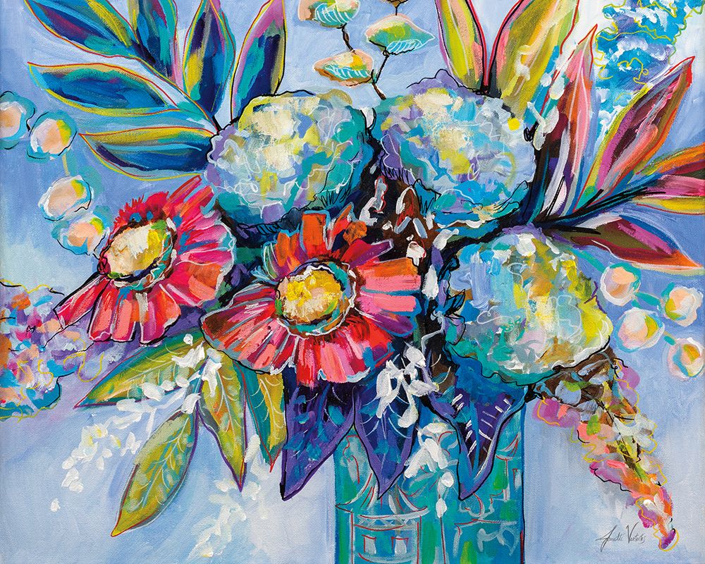 Easter Bouquet art print by Jeanette Vertentes for $57.95 CAD