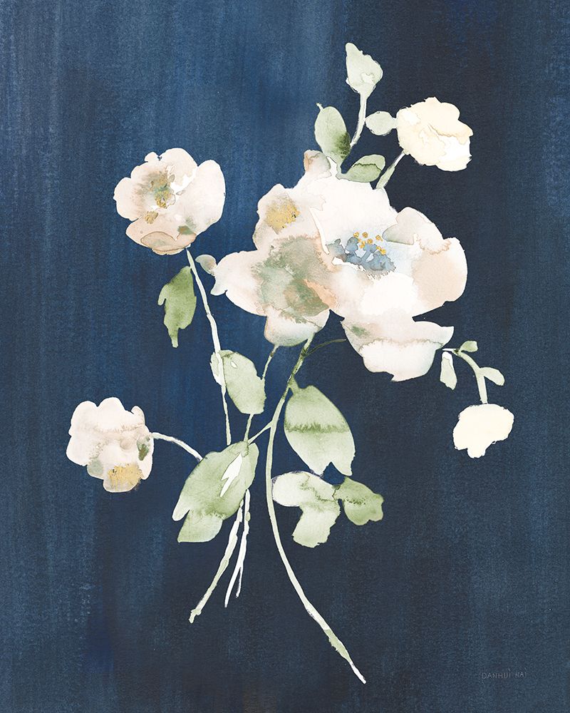 White Florals of Summer III art print by Danhui Nai for $57.95 CAD