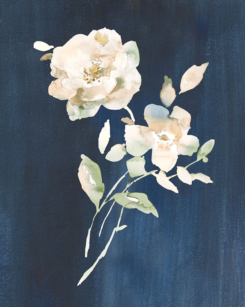 White Florals of Summer IV art print by Danhui Nai for $57.95 CAD