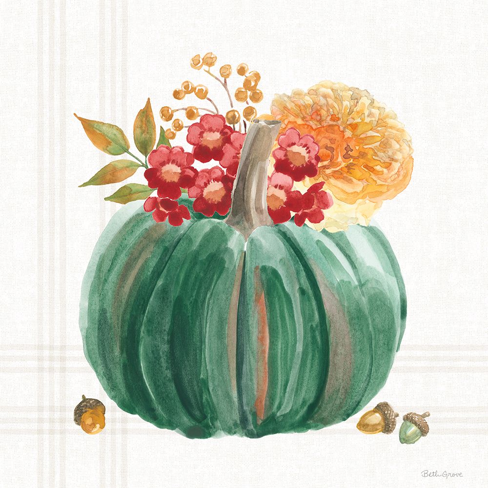 Wooded Harvest X art print by Beth Grove for $57.95 CAD