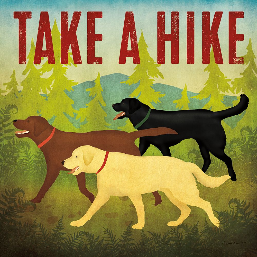 Take a Hike Lab II art print by Ryan Fowler for $57.95 CAD