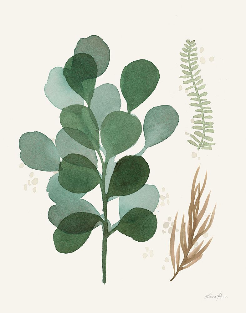 Leaf and Stem II art print by Laura Horn for $57.95 CAD