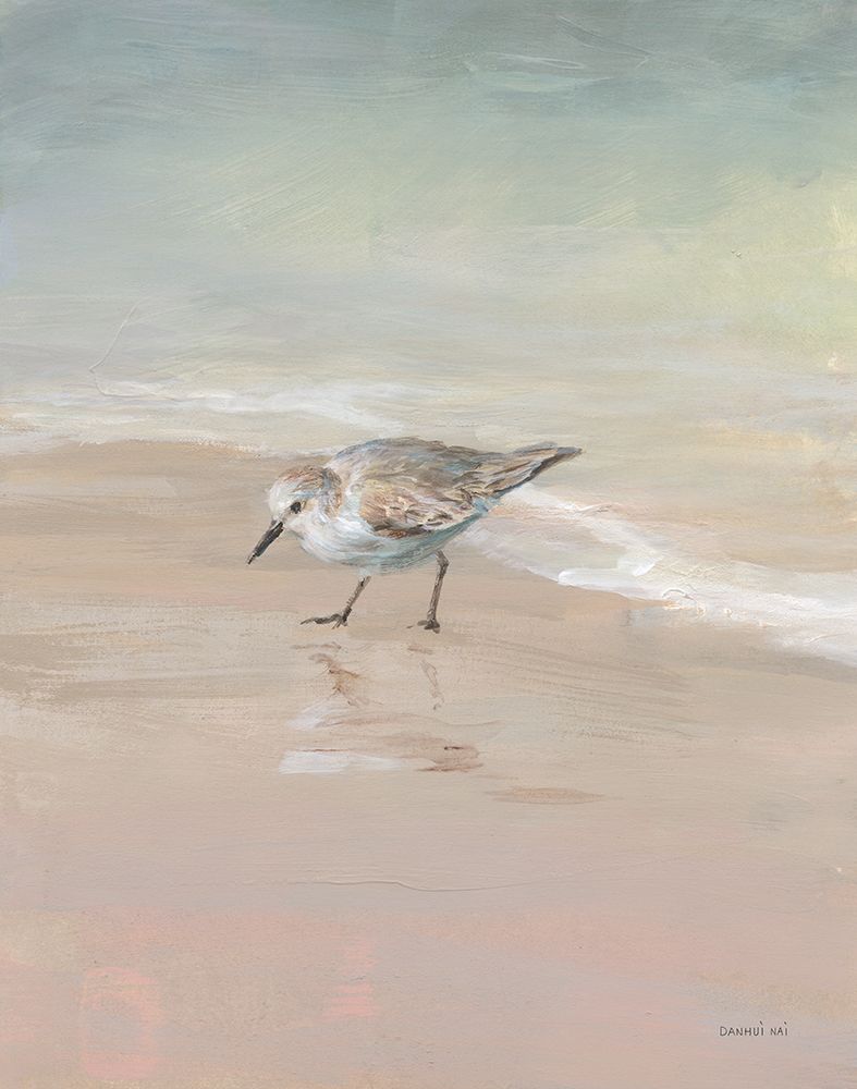 Shorebirds on the Sand III art print by Danhui Nai for $57.95 CAD