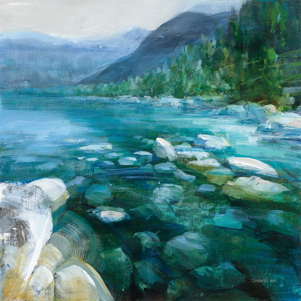 Western Lake II art print by Danhui Nai for $57.95 CAD