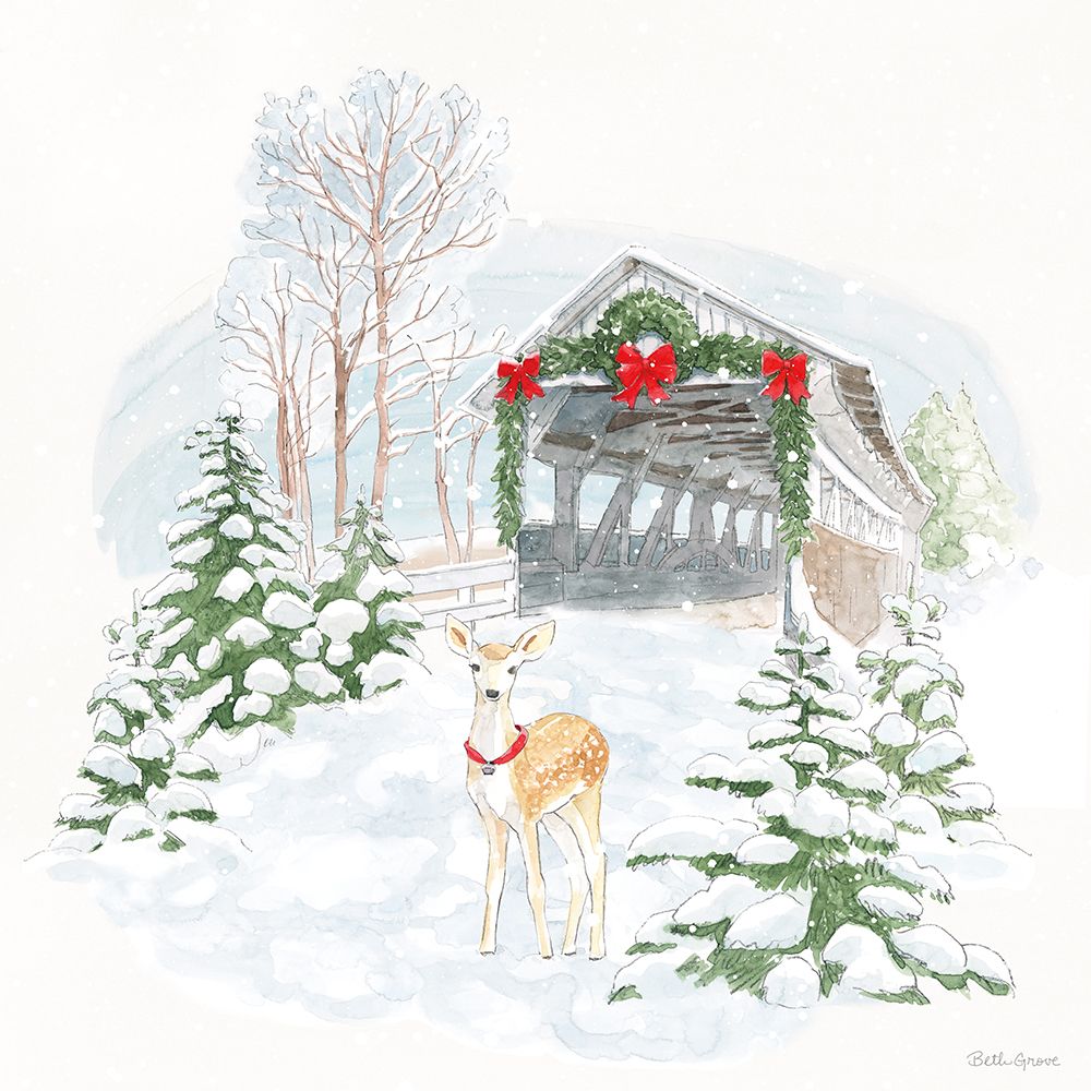 Home For The Holidays III art print by Beth Grove for $57.95 CAD
