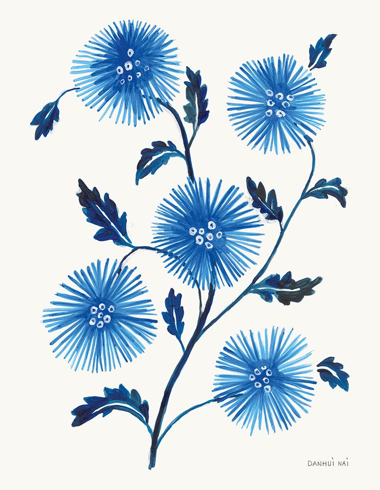 Borrowed and Blue I art print by Danhui Nai for $57.95 CAD