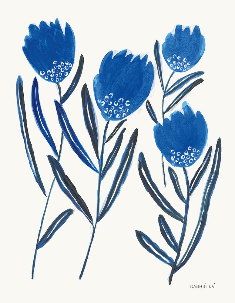 Borrowed and Blue II art print by Danhui Nai for $57.95 CAD