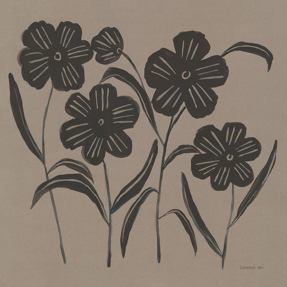Floral Simplicity I art print by Danhui Nai for $57.95 CAD