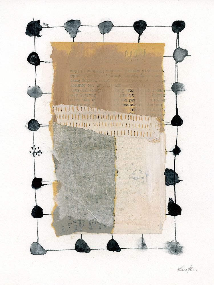 Neutral Collage II v2 art print by Laura Horn for $57.95 CAD