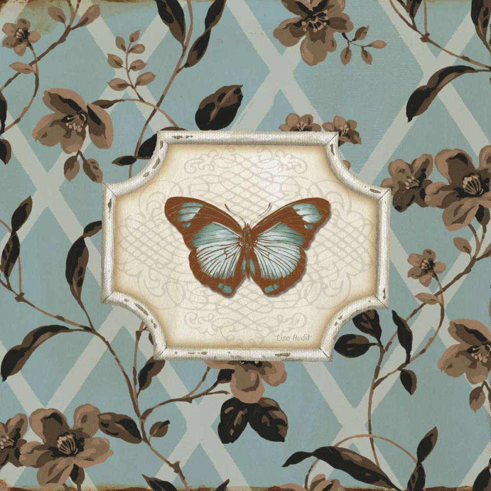 Butterfly Bliss IV art print by Lisa Audit for $63.95 CAD