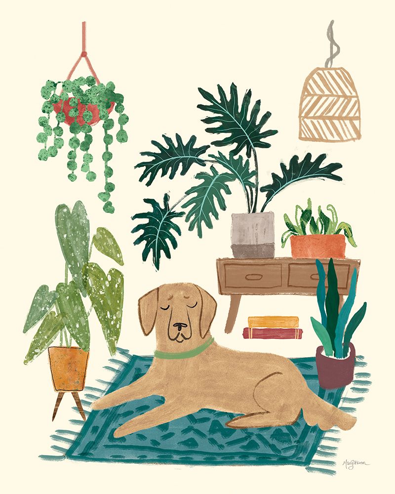 Urban Jungle Dogs I art print by Mary Urban for $57.95 CAD