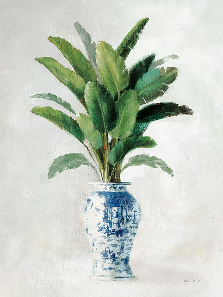 Greenhouse Palm Chinoiserie II art print by Danhui Nai for $57.95 CAD