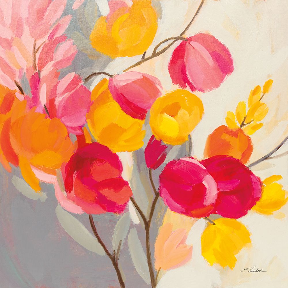 Magenta Bloom I art print by Silvia Vassileva for $57.95 CAD