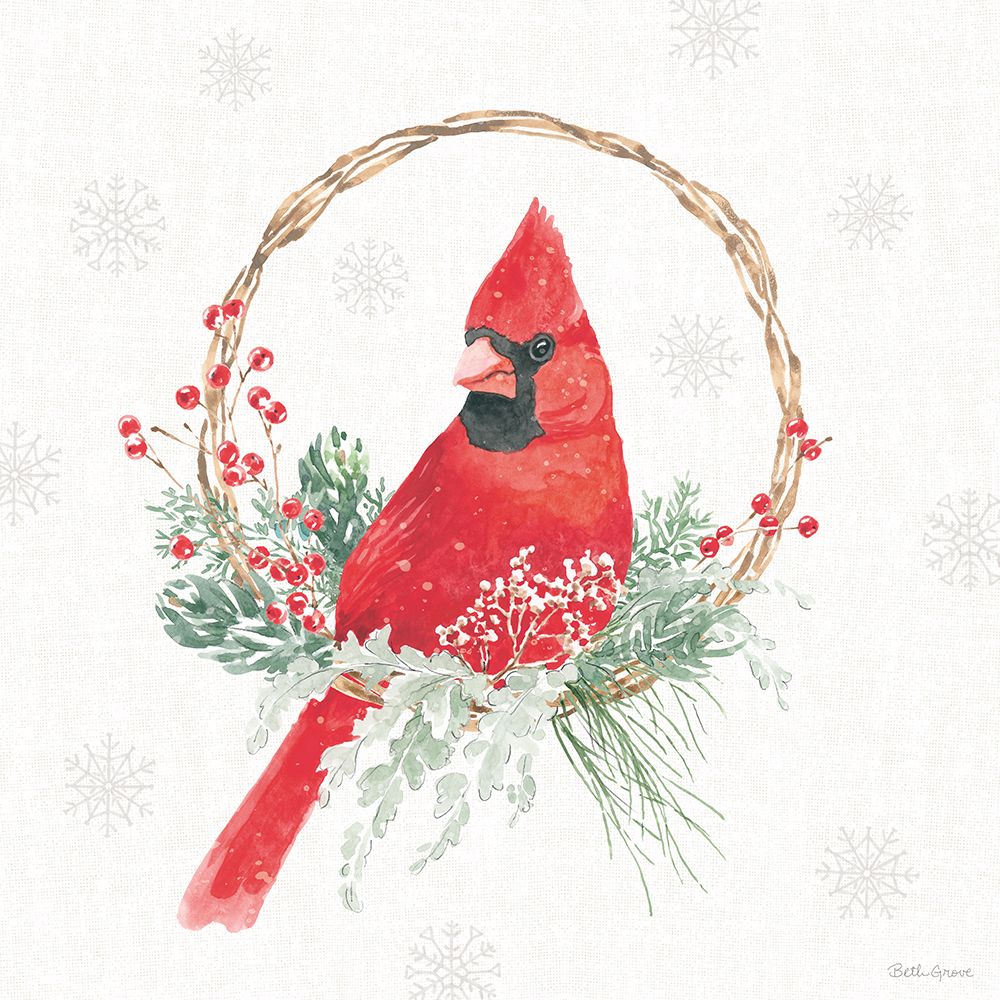 Christmas Charm VI art print by Beth Grove for $57.95 CAD