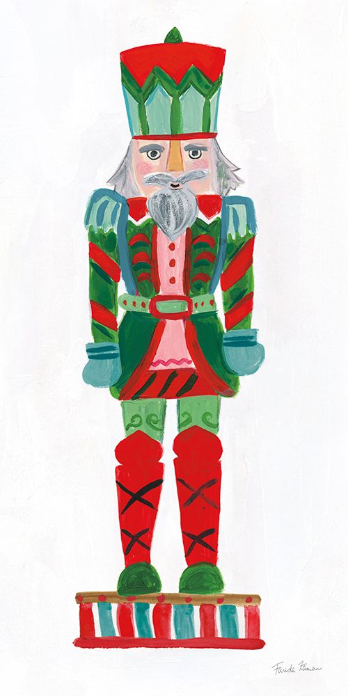 Holiday Nutcrackers V art print by Farida Zaman for $57.95 CAD