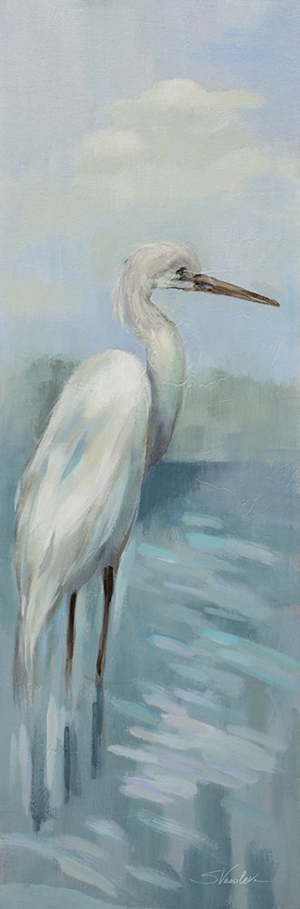 Heron I Light art print by Silvia Vassileva for $57.95 CAD