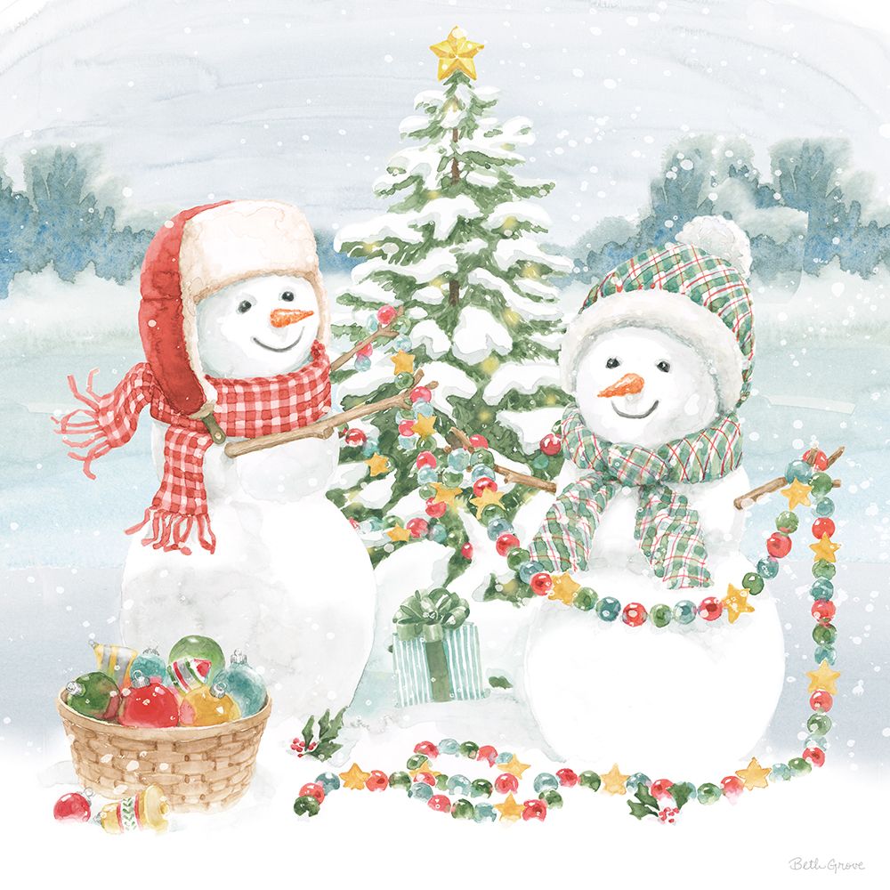 Snow Day II art print by Beth Grove for $57.95 CAD