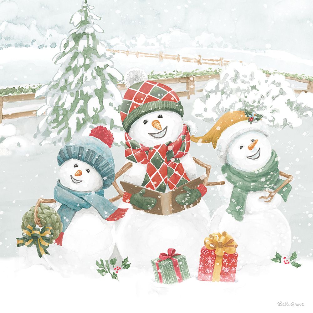 Snow Day III art print by Beth Grove for $57.95 CAD