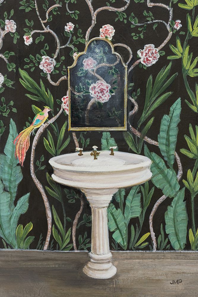 Botanical Bath I art print by Julia Purinton for $57.95 CAD