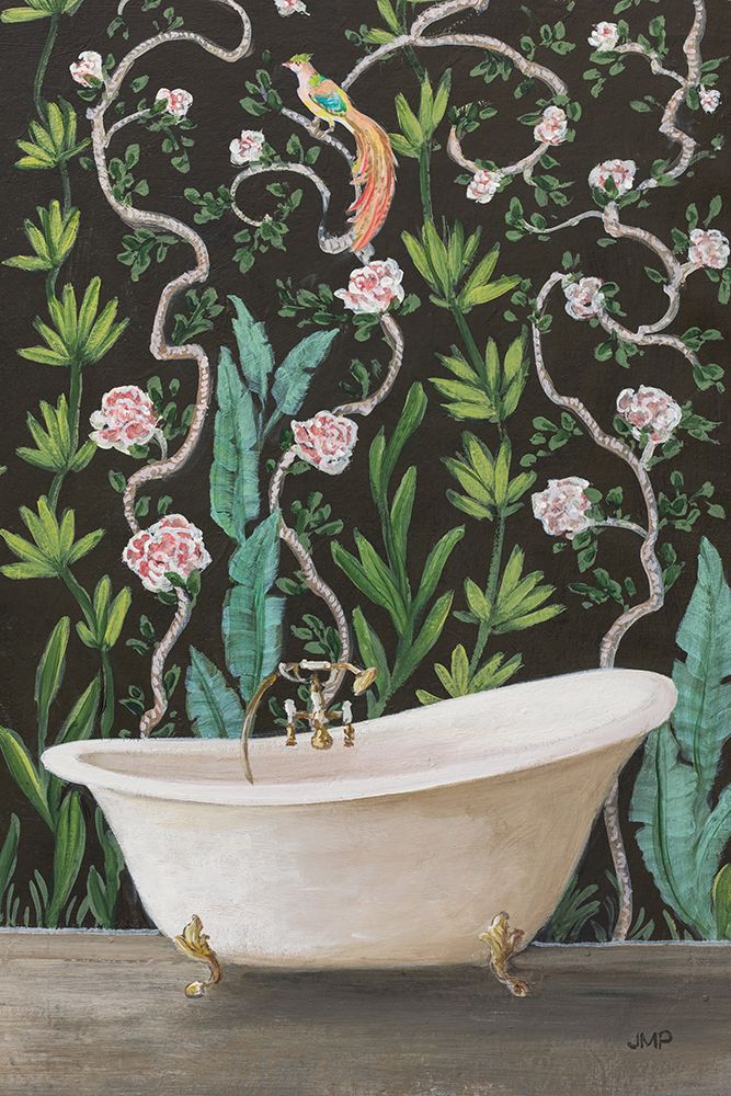 Botanical Bath II art print by Julia Purinton for $57.95 CAD
