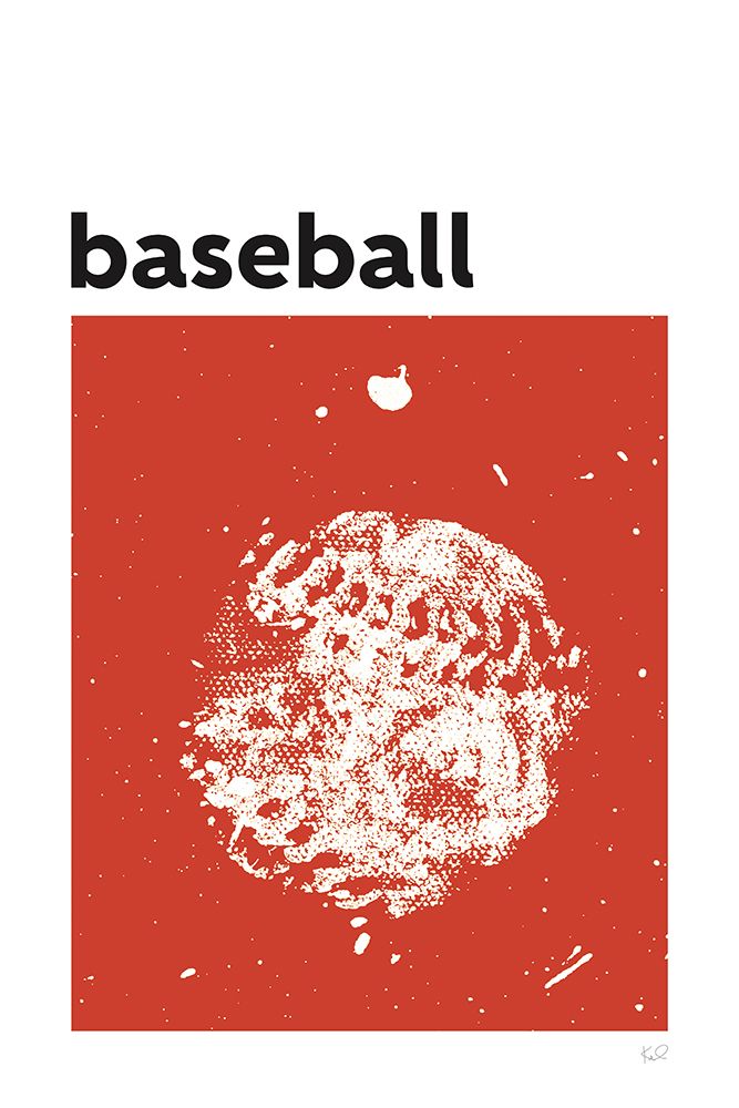 Baller I Red art print by Kent Youngstrom for $57.95 CAD