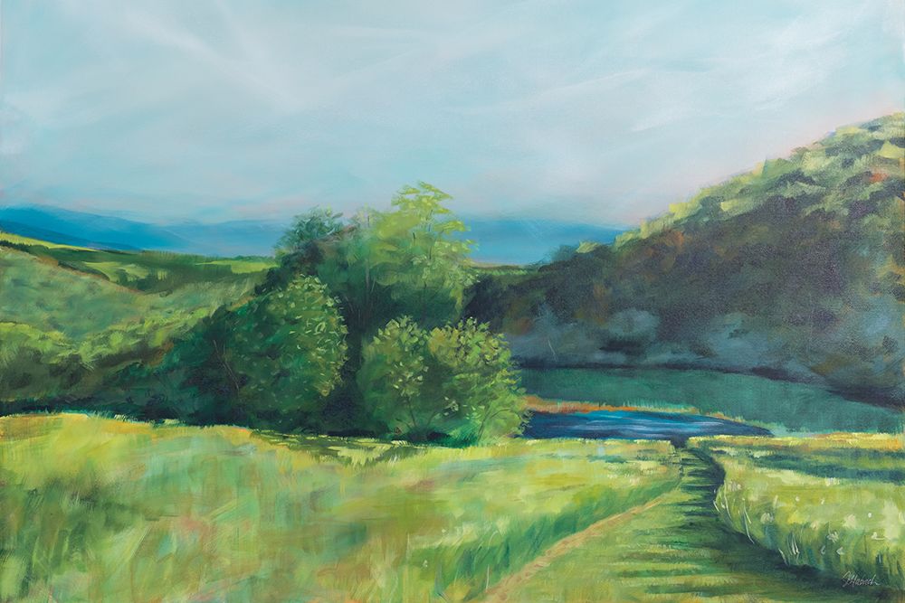 View of the Valley art print by Sue Schlabach for $57.95 CAD