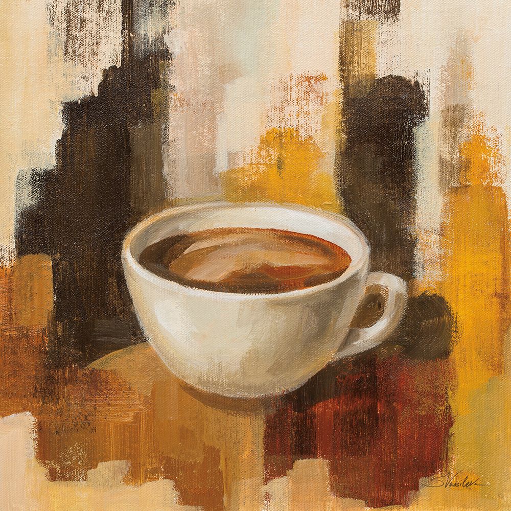 Abstract Coffee V art print by Silvia Vassileva for $57.95 CAD