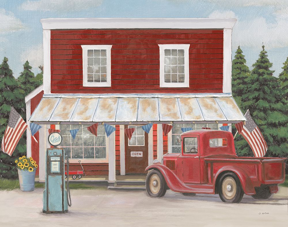 Country Truck I art print by James Wiens for $57.95 CAD