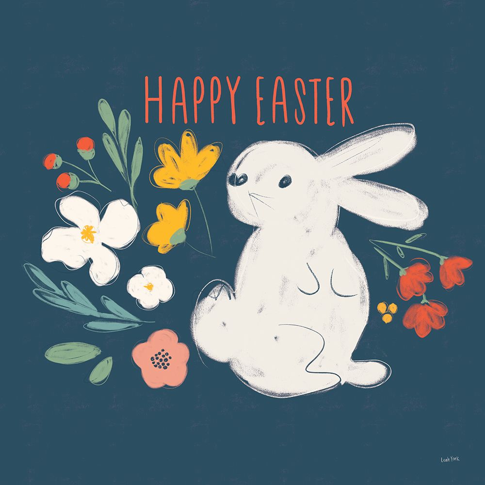 Hop Into Spring IV art print by Leah York for $57.95 CAD