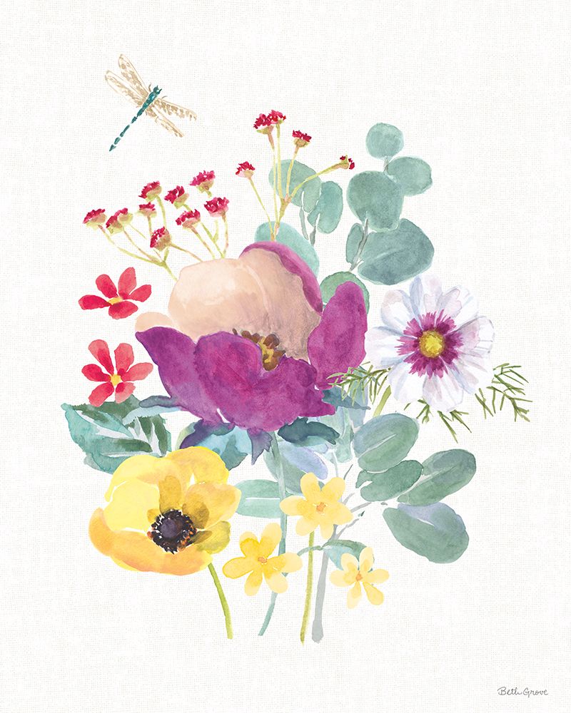 Springtime Bloom II art print by Beth Grove for $57.95 CAD