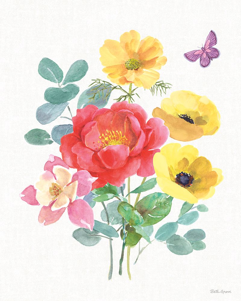 Springtime Bloom III art print by Beth Grove for $57.95 CAD