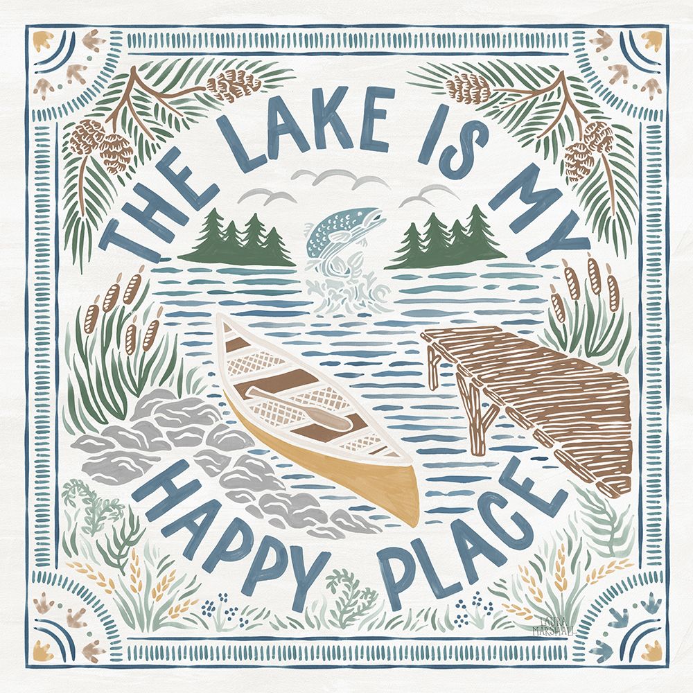 Lakeside Days III art print by Laura Marshall for $57.95 CAD