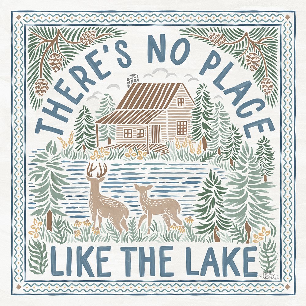 Lakeside Days V art print by Laura Marshall for $57.95 CAD