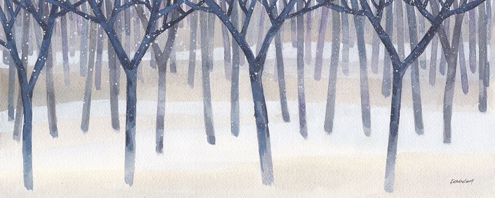 Winter Woodland Walk art print by Kathrine Lovell for $57.95 CAD