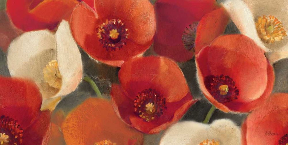 Poppies Bloom I art print by Albena Hristova for $57.95 CAD