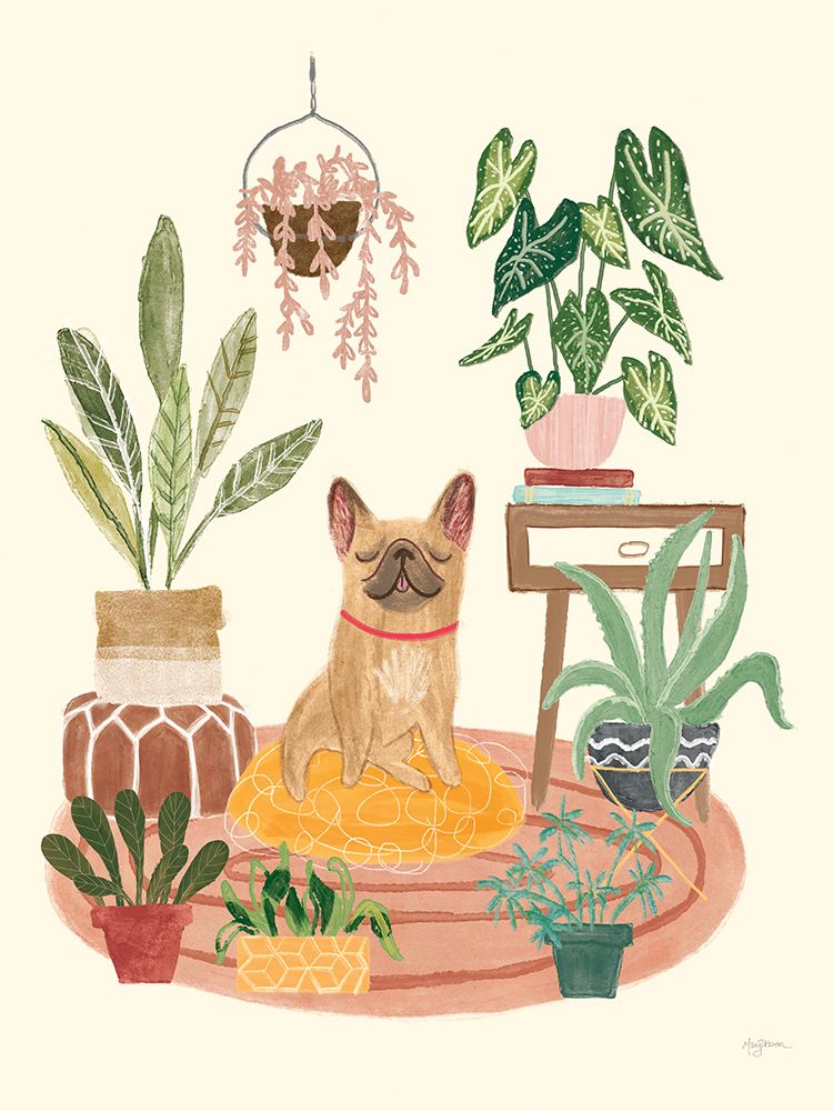 Urban Jungle Dogs IV SP art print by Mary Urban for $57.95 CAD