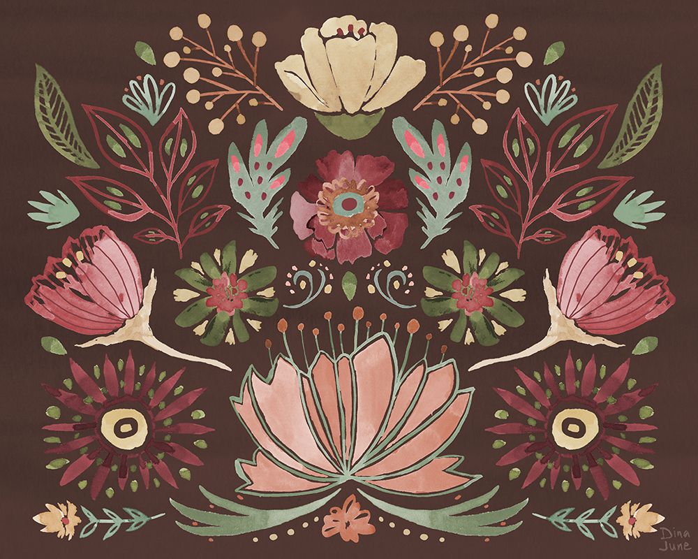 Floralscape III art print by Dina June for $57.95 CAD