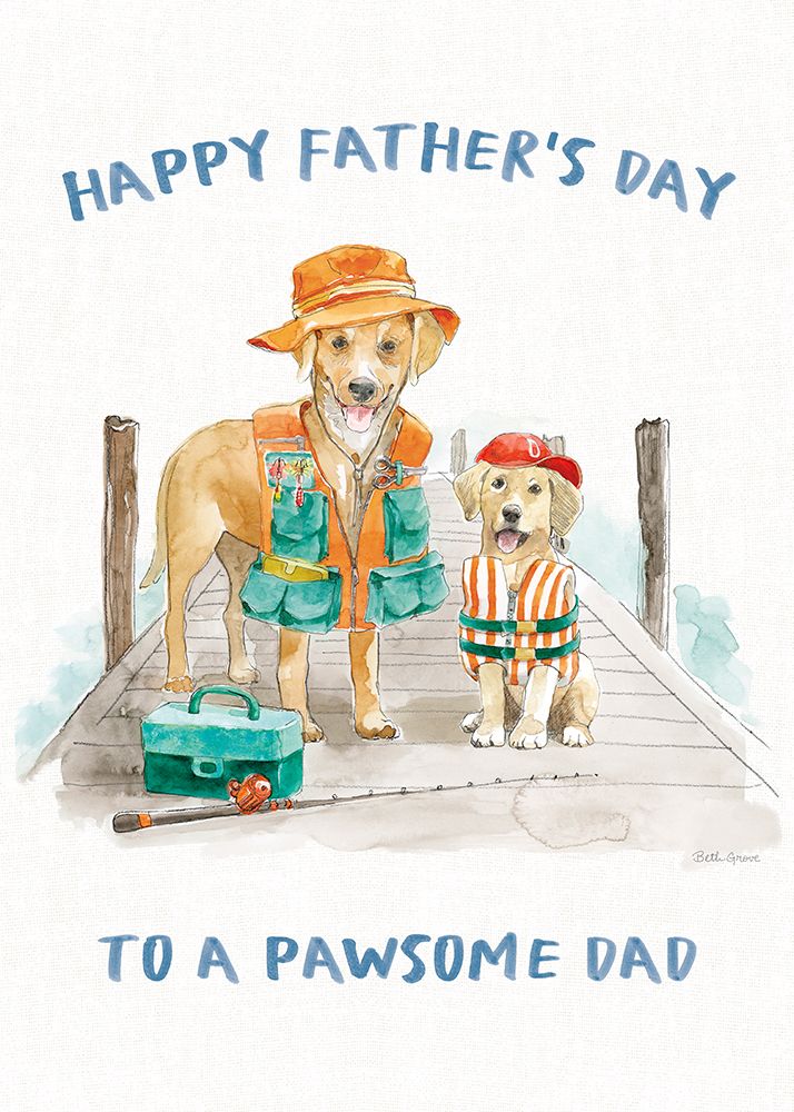 Summer Fun III Fathers Day art print by Beth Grove for $57.95 CAD