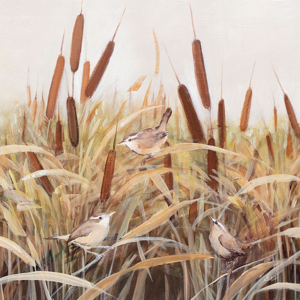 Whispering Cattails            III art print by Julia Purinton for $57.95 CAD