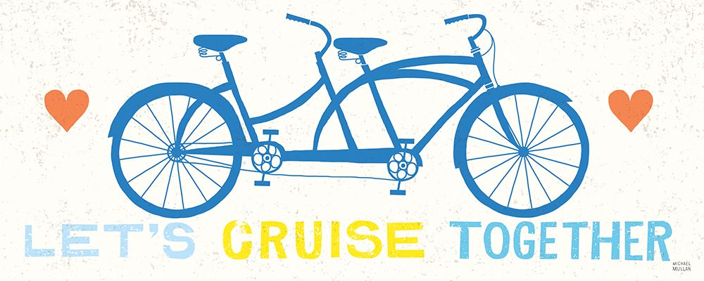 Lets Cruise Together II Bright art print by Michael Mullan for $57.95 CAD