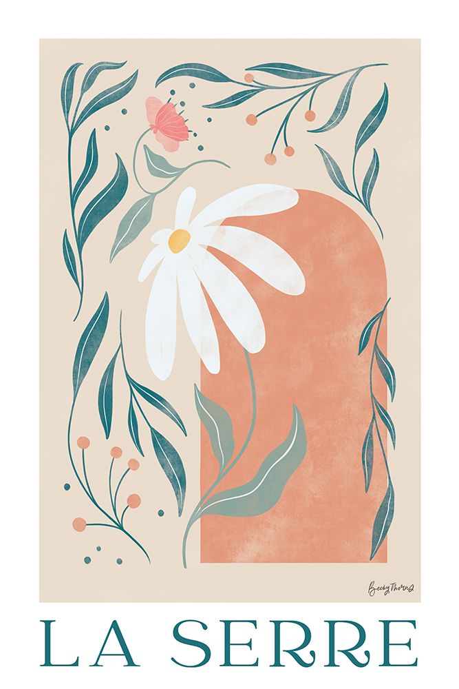Botanical Poster II art print by Becky Thorns for $57.95 CAD