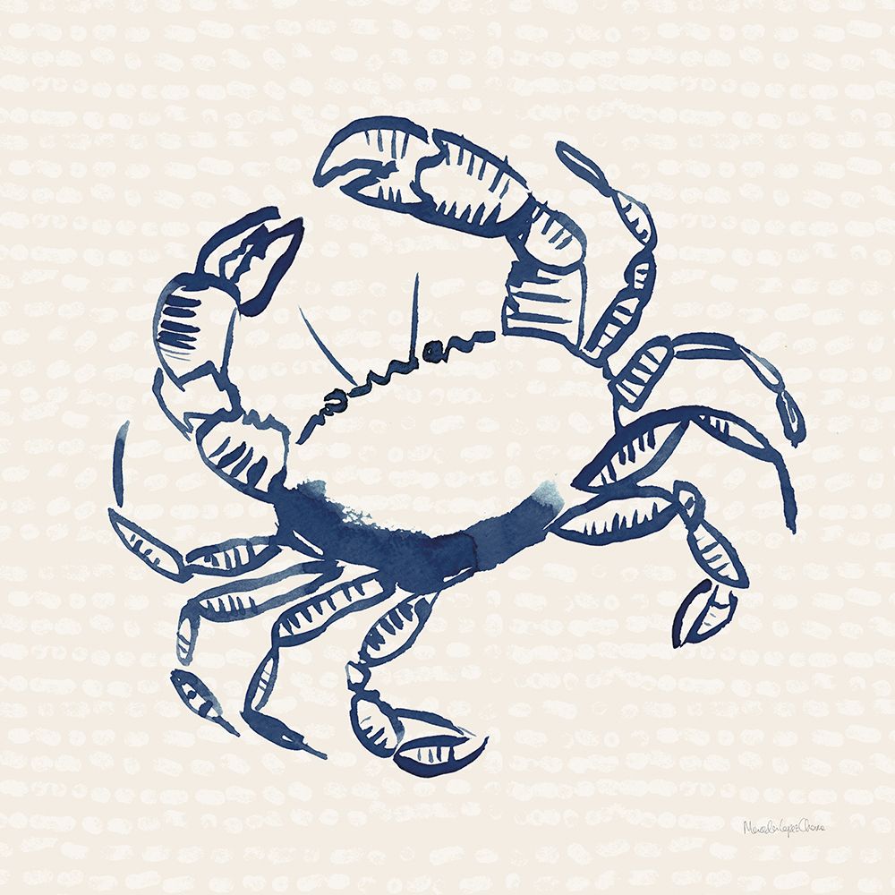 Coastal Crabs II art print by Mercedes Lopez Charro for $57.95 CAD