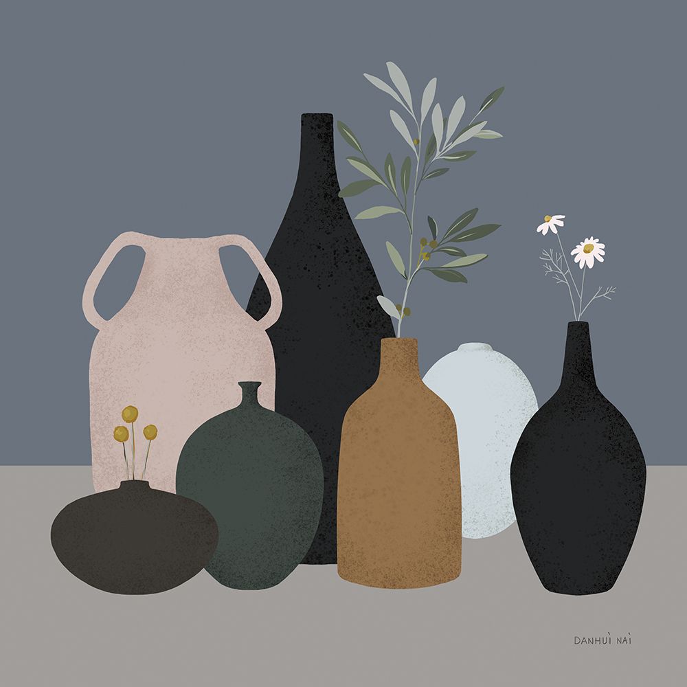 Simple Vessels I art print by Danhui Nai for $57.95 CAD